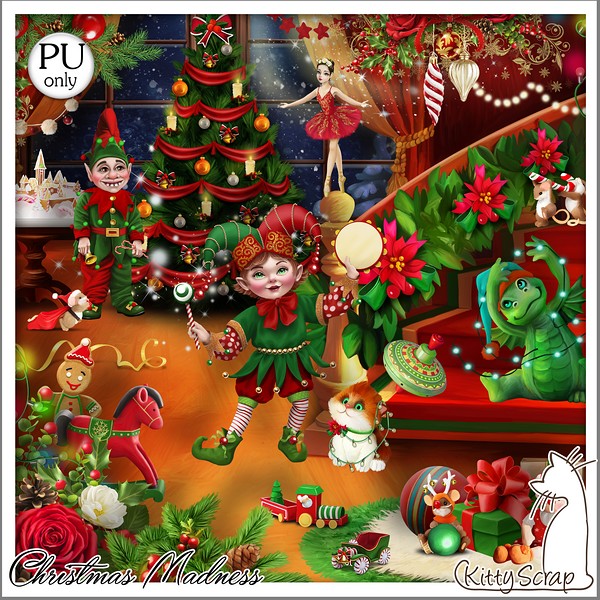 kit christmas madness by kittyscrap - Click Image to Close