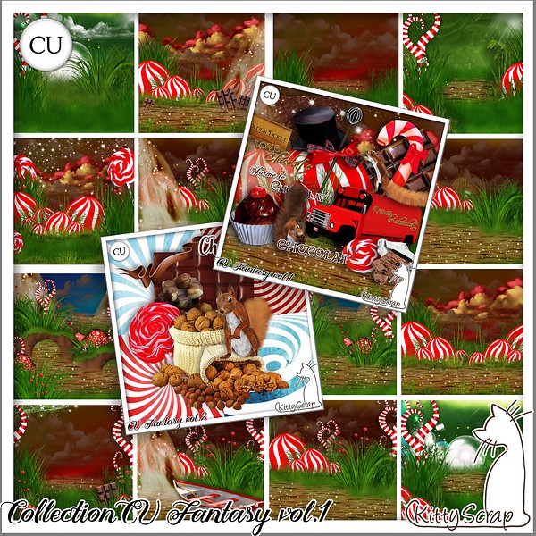 Collection CU fantasy vol.1 by KittyScrap - Click Image to Close