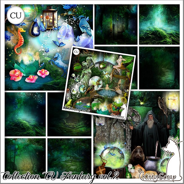 Collection CU fantasy vol.2 by kittyscrap - Click Image to Close