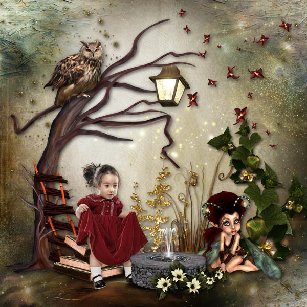kit the fairies of the autumn forest by kittyscrap - Click Image to Close