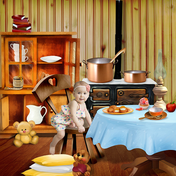 kit Gouter gourmand chez maman ours by kittyscrap - Click Image to Close