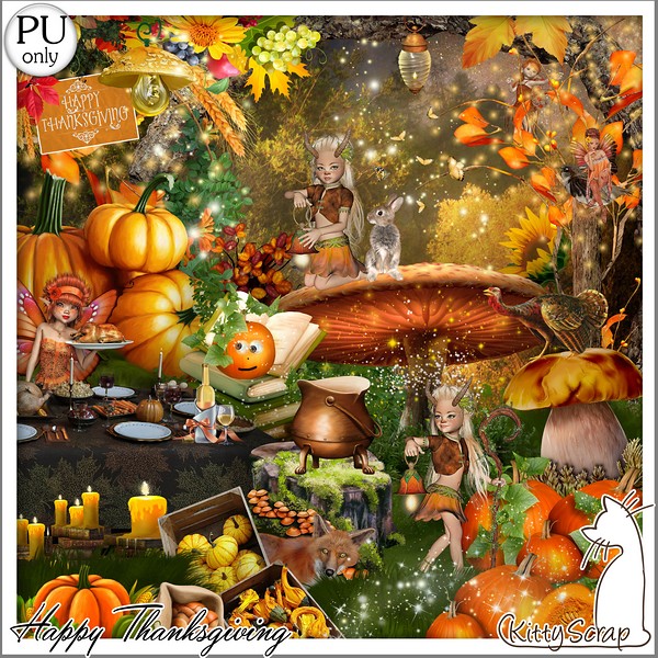 kit happy thanksgiving by kittyscrap - Click Image to Close