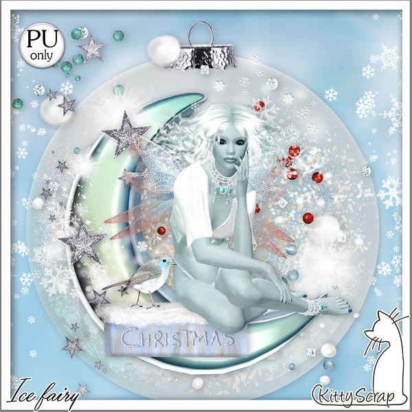 mini kit ice fairy by kittyscrap - Click Image to Close