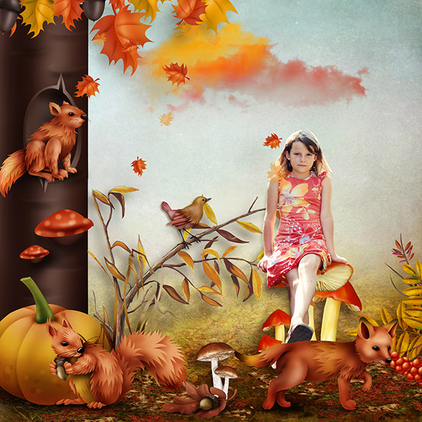 mini kit l automne est bientot la by kittyscrap - Click Image to Close