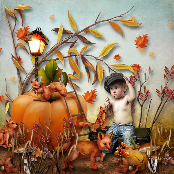 mini kit l automne est bientot la by kittyscrap - Click Image to Close