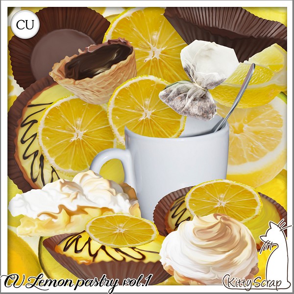 CU lemon pastry vol.1 by KittyScrap - Click Image to Close