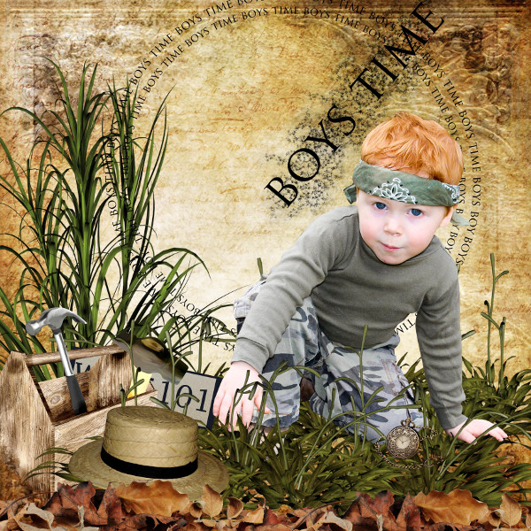 Mini Kit Like father and son by KittyScrap - Click Image to Close