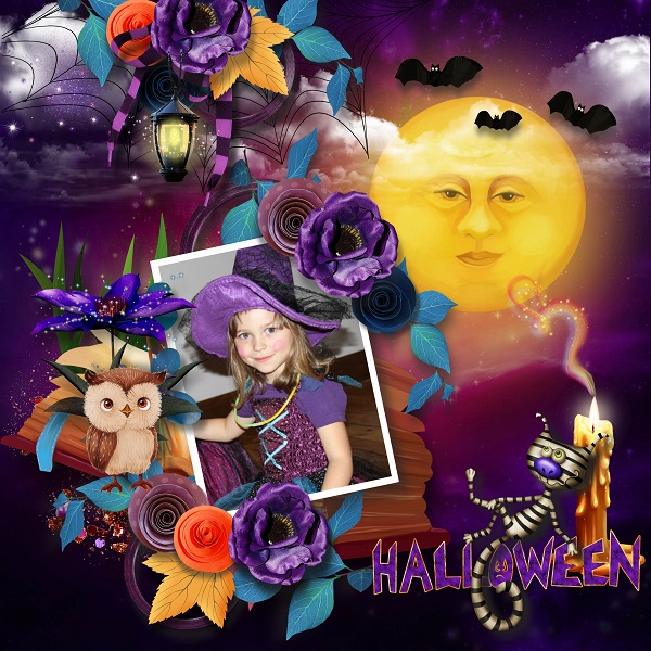 kit miss chatounette fete halloween by kittyscrap - Click Image to Close