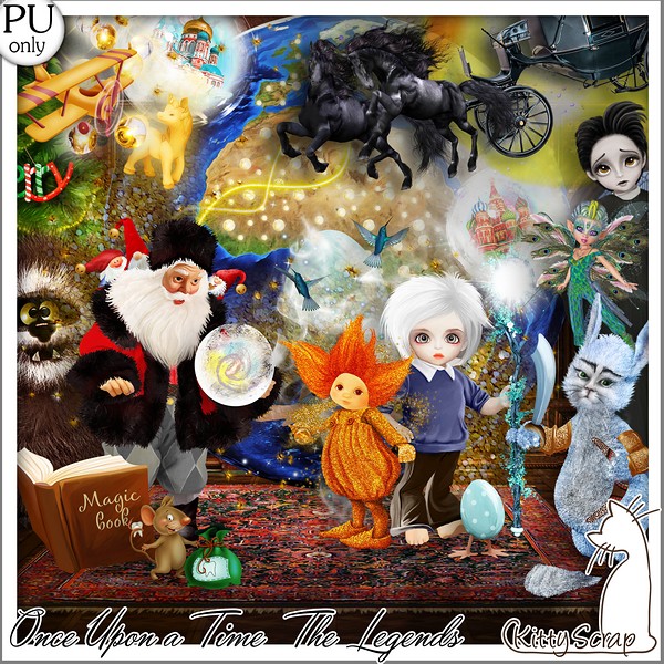 kit once upon a time the legends by kittyscrap - Click Image to Close