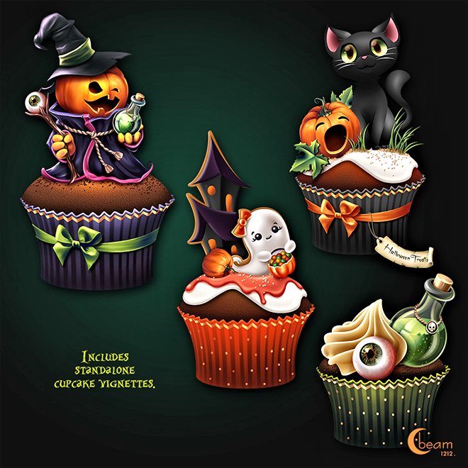 Moonbeam's "Halloween Spookakes" (FS/CU) - Click Image to Close
