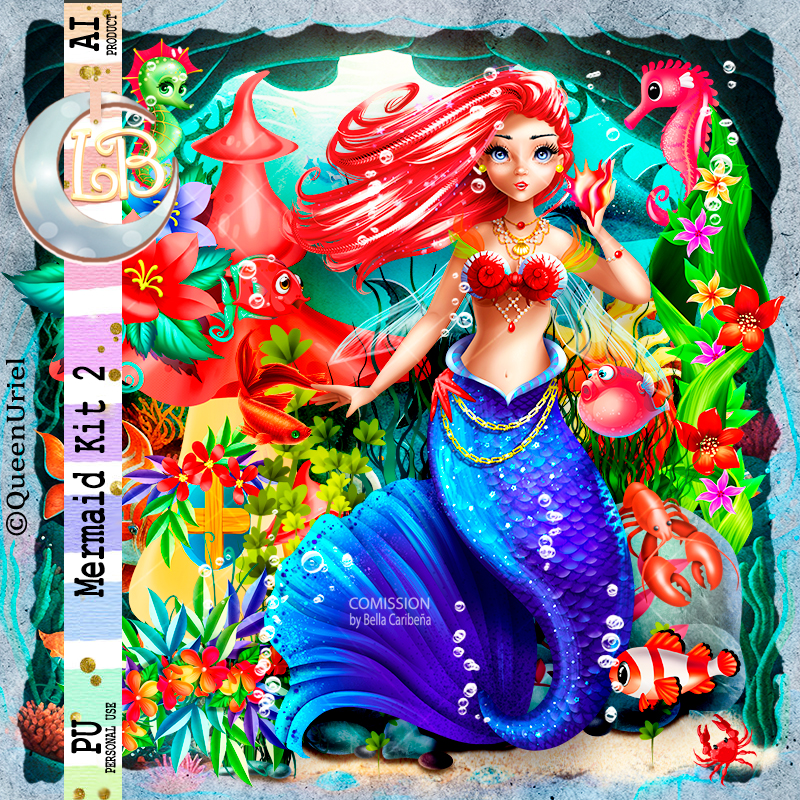 Mermaid Kit 2 (TS-PU) - Click Image to Close