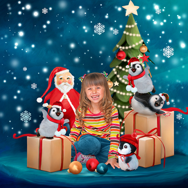 Christmas Mood Mini Kit (FS/PU) - Click Image to Close