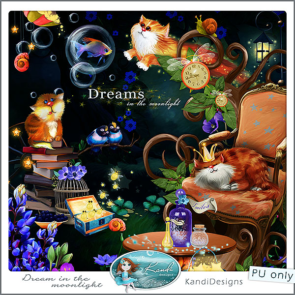Dream in the Moonlight Kit (FS/PU) - Click Image to Close
