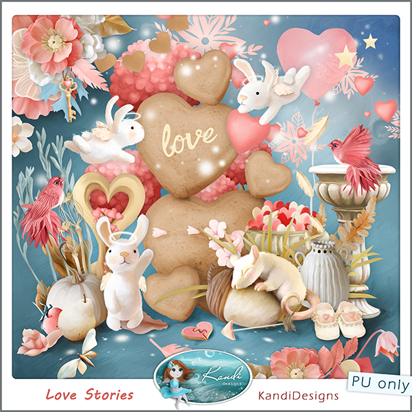 Love Stories Kit (FS/PU) - Click Image to Close