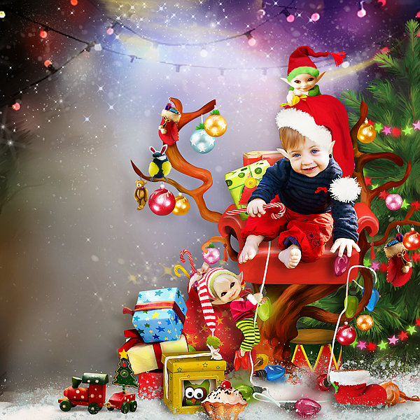Magic On Christmas Kit (FS/PU) - Click Image to Close