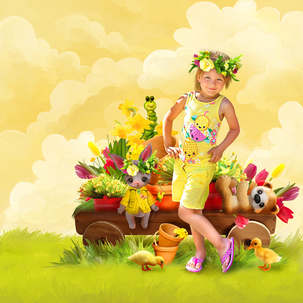 Over the Hedge: Spring Time Kit - Part 3 (FS/PU) - Click Image to Close