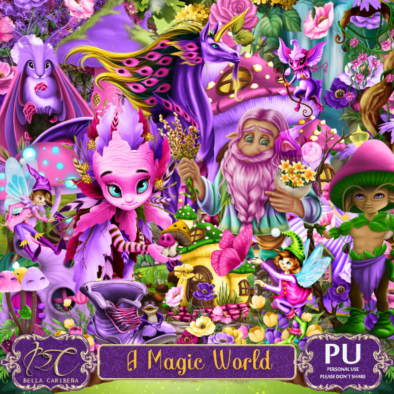 A Magic World (TS-PU) - Click Image to Close