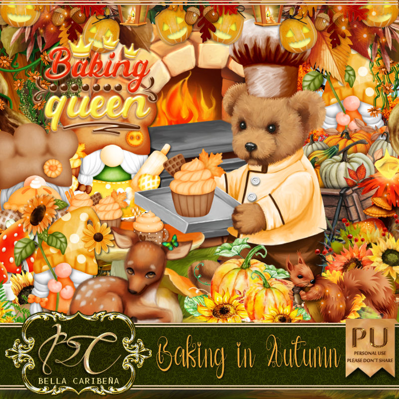 Baking in Autumn (TS-PU) - Click Image to Close