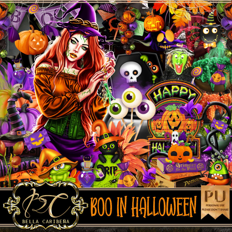 Boo In Halloween (TS-PU) - Click Image to Close