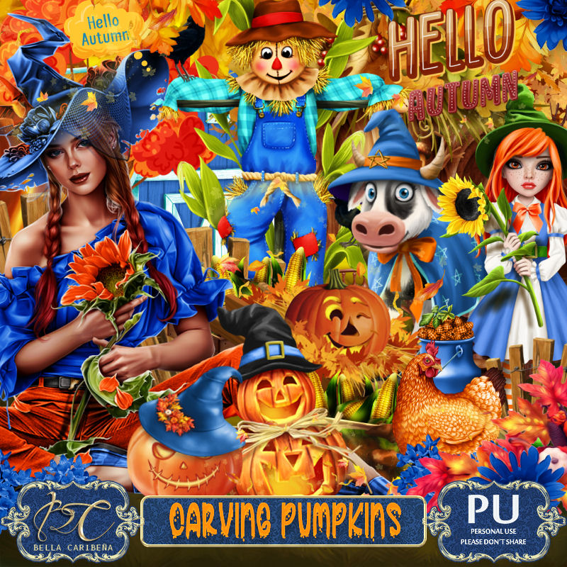 Carving Pumpkings (TS-PU) - Click Image to Close