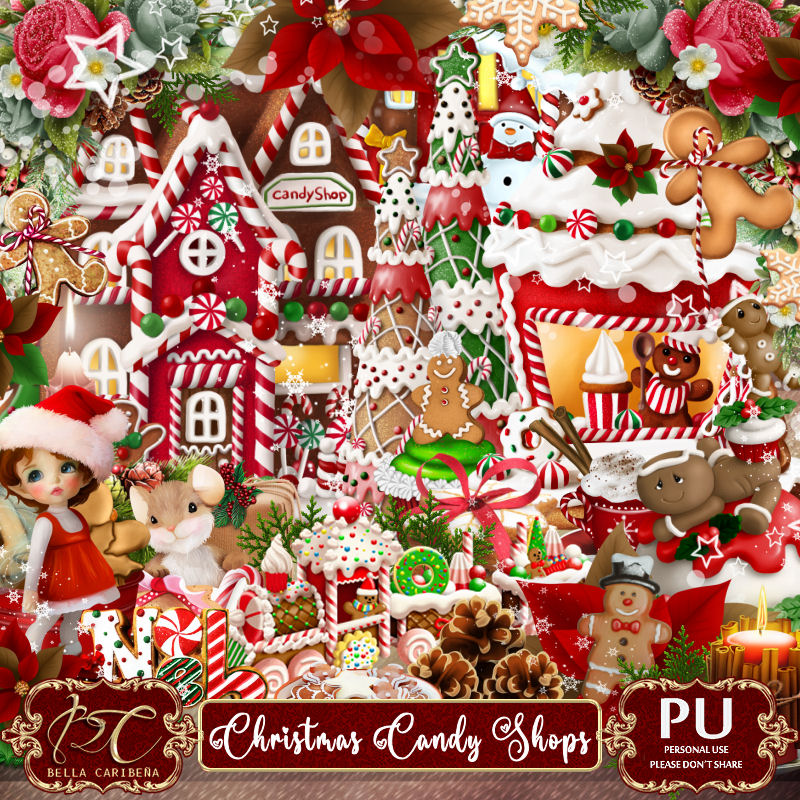 Christmas Candy Shops (TS-PU) - Click Image to Close