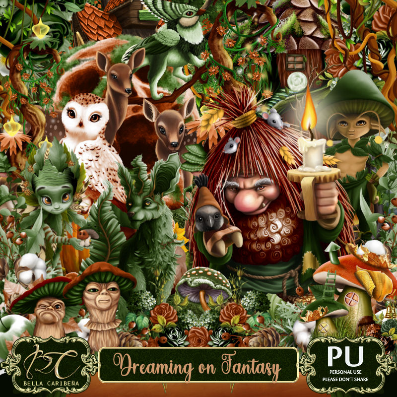 Dreaming on Fantasy (TS-PU) - Click Image to Close