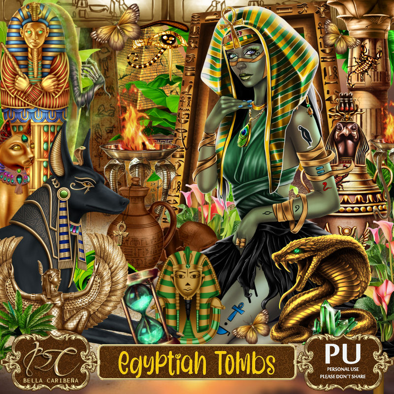 Egyptian Tombs (TS-PU) - Click Image to Close