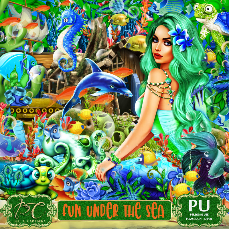 Fun under the sea (TS-PU) - Click Image to Close