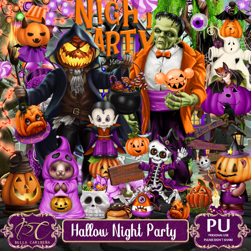Hallow Night Party (TS-PU) - Click Image to Close
