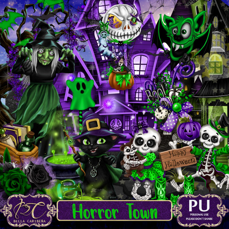 Horror Town (TS-PU) - Click Image to Close