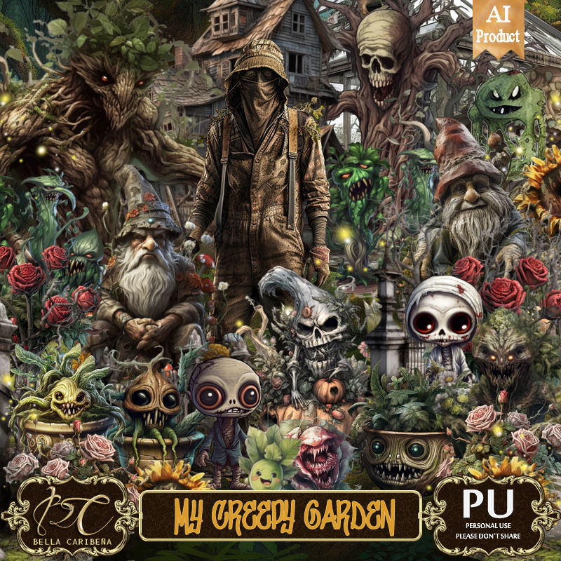 My Creepy Garden (TS-PU) - Click Image to Close