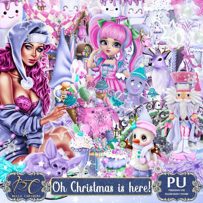 Oh, Christmas is here (TS-PU) - Click Image to Close