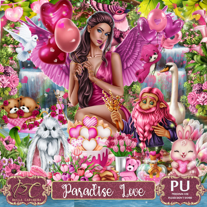 Paradise Love (TS-PU) - Click Image to Close