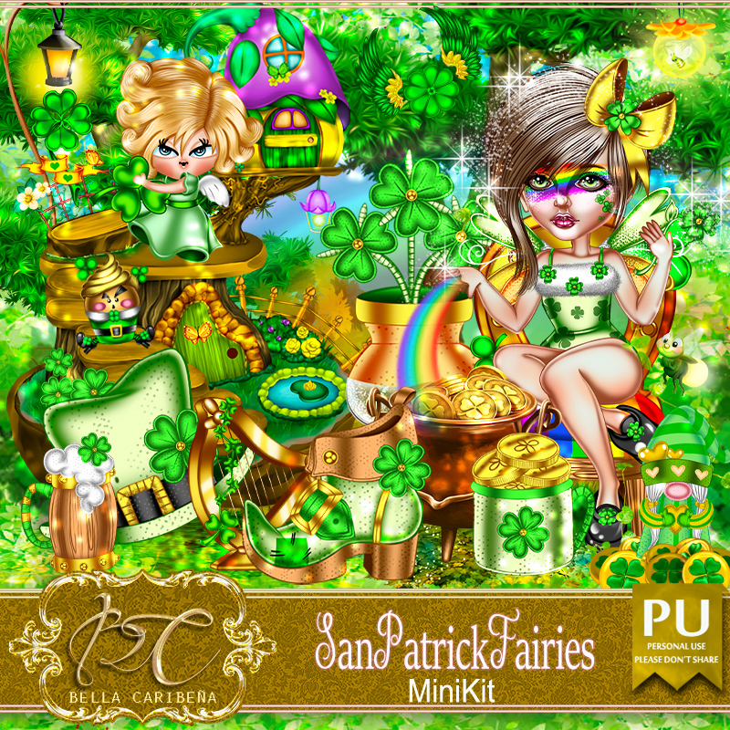 San Patrick Fairies (TS_PU) - Click Image to Close