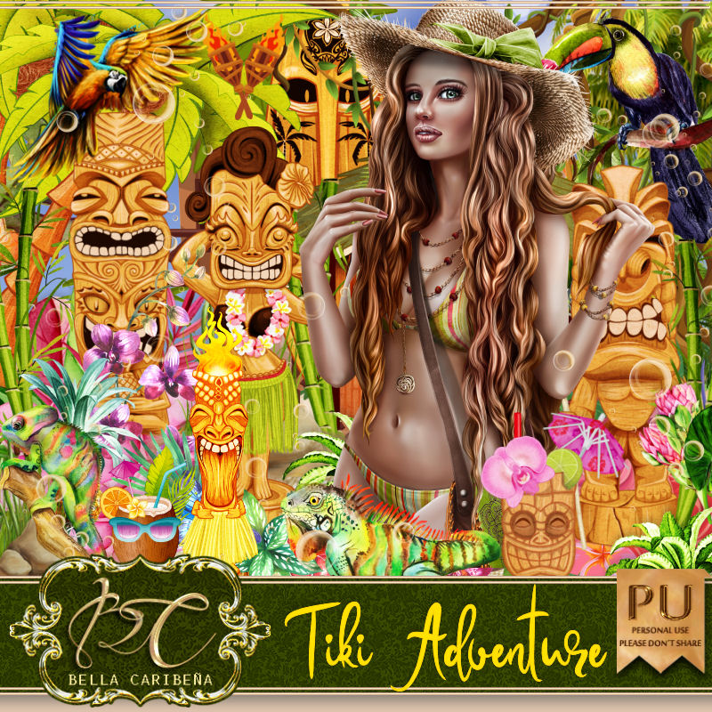 Tikis Adventure (TS-PU) - Click Image to Close