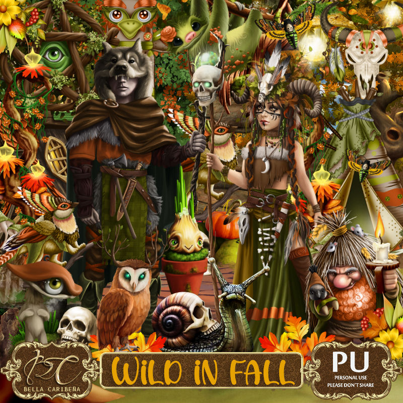 Wild in Fall (TS-PU) - Click Image to Close