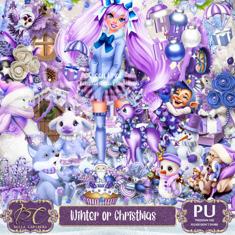 Winter or Christmas (TS-PU) - Click Image to Close