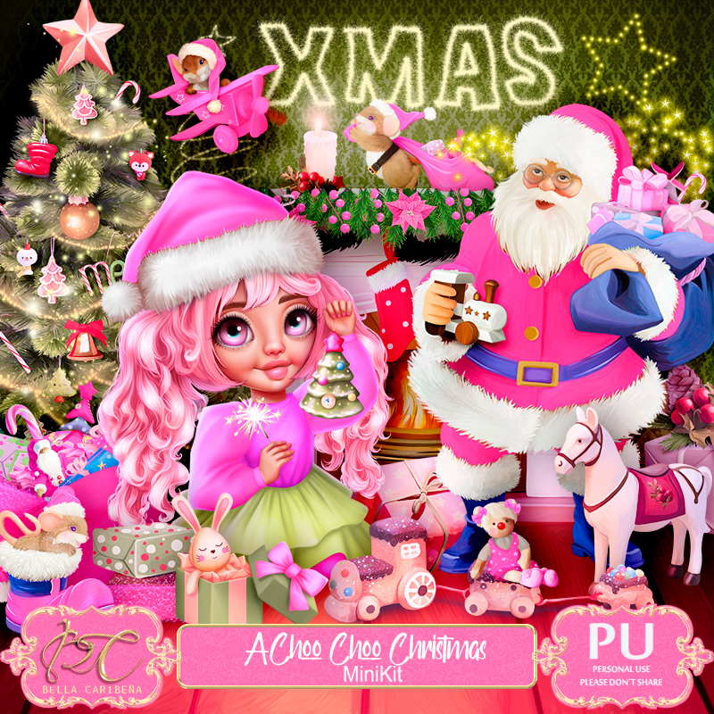 A Choo Choo Christmas (TS-PU) - Click Image to Close