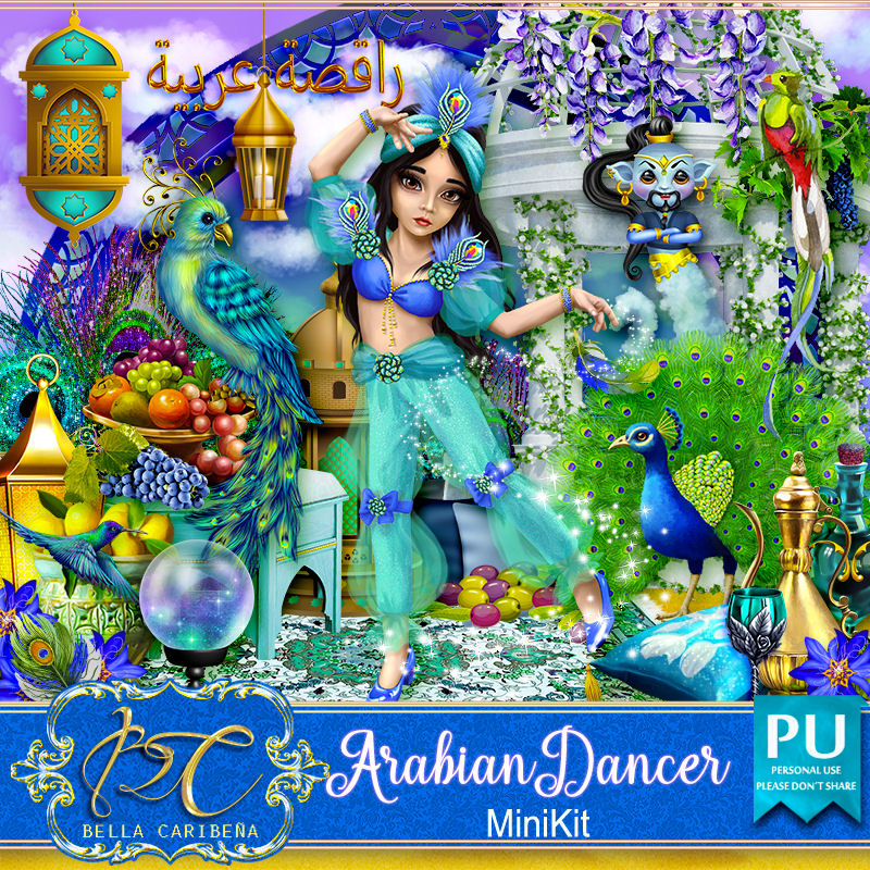 Arabian Dancer (TS_PU) - Click Image to Close