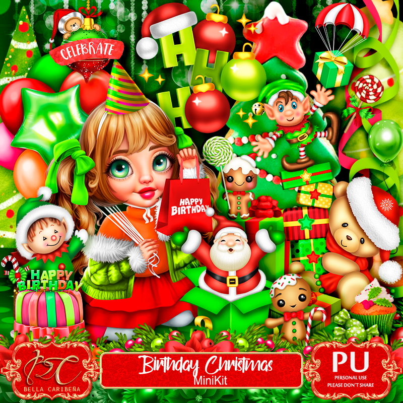 Birthday Christmas (TS-PU) - Click Image to Close