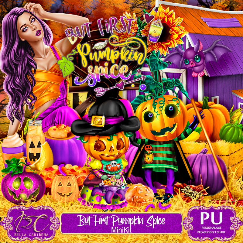But First Pumpkin Spice (TS-PU) - Click Image to Close