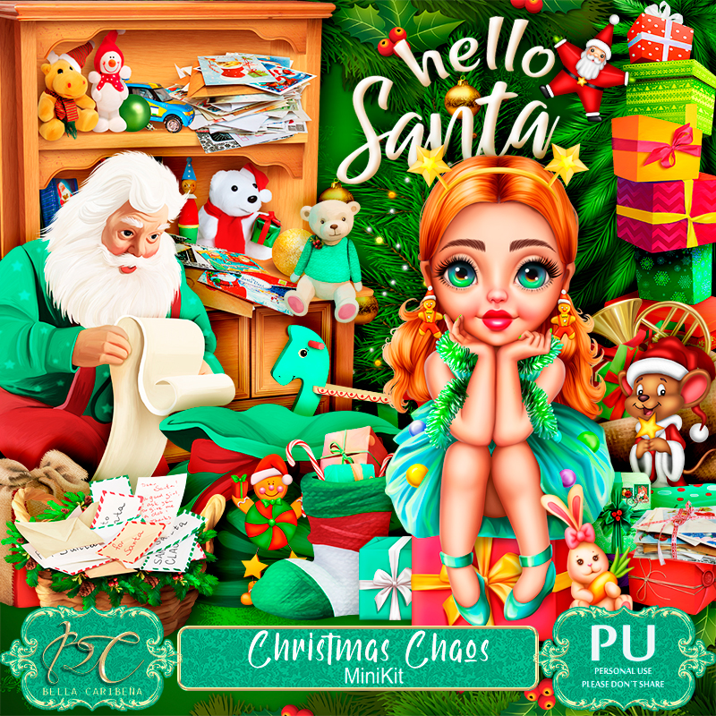 Christmas Caos (TS-PU) - Click Image to Close