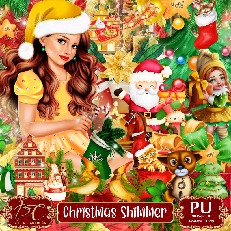 Christmas Shimmer (TS-PU) - Click Image to Close