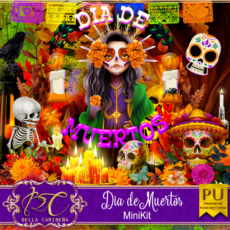 Dia de Muertos 2 (TS-PU) - Click Image to Close