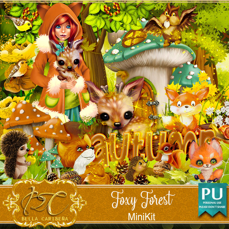 Foxy Forest (TS-PU) - Click Image to Close