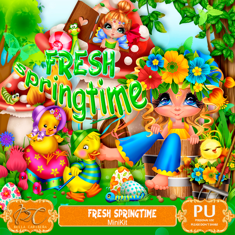 Fresh Spring Time (TS-PU) - Click Image to Close