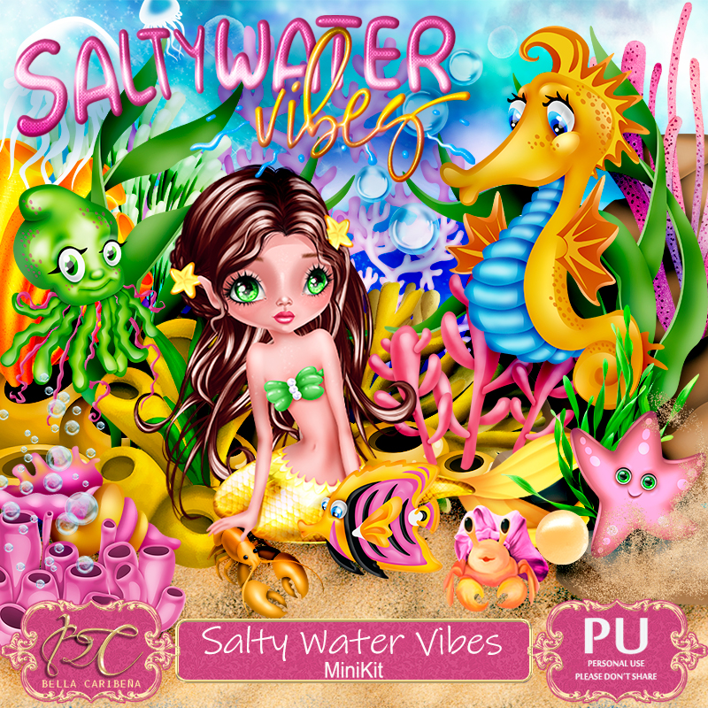 Salty Water Vibes (TS-PU) - Click Image to Close