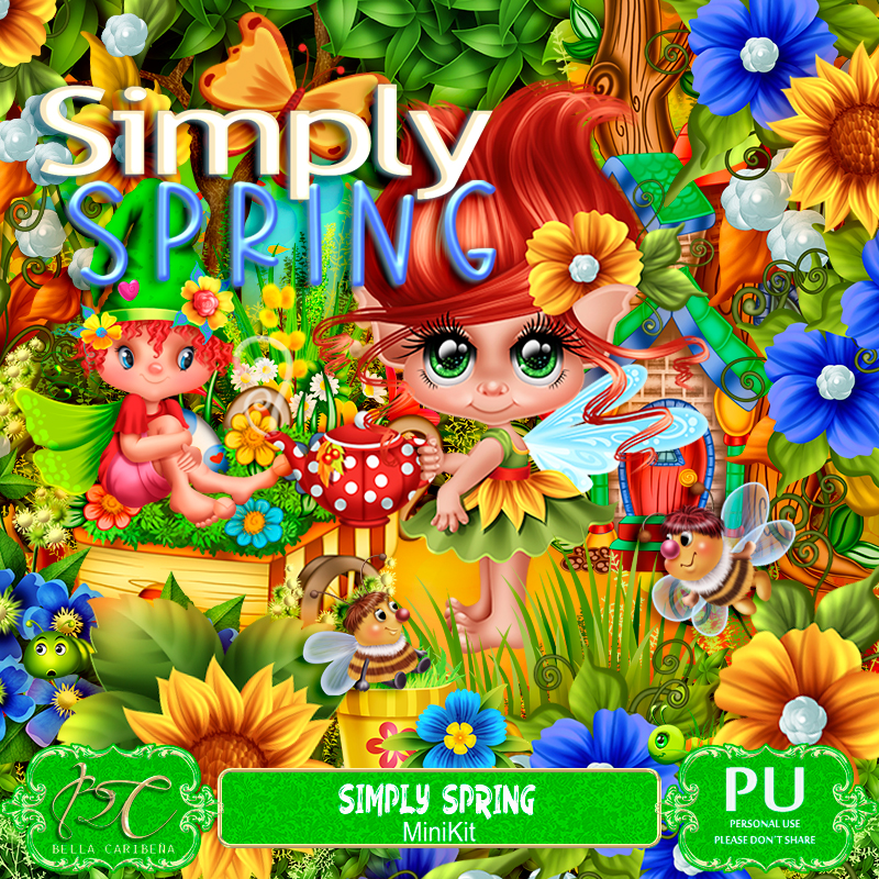Simply Spring (TS-PU) - Click Image to Close