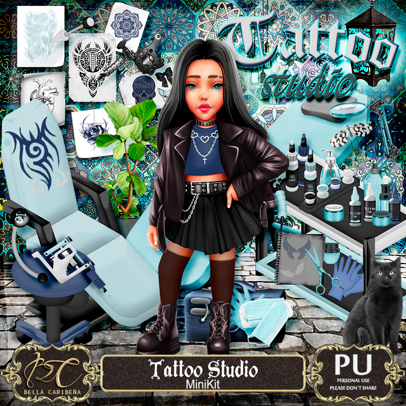 Tattoo Studio (TS-PU) - Click Image to Close