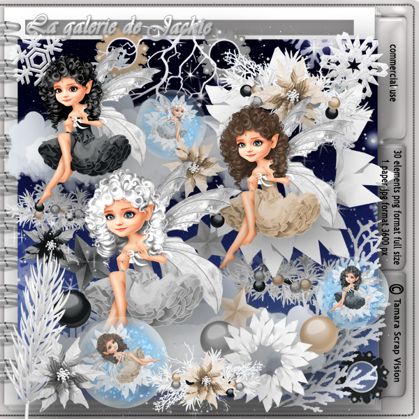 GJ-CU Snowflake Fairy 1 FS - Click Image to Close